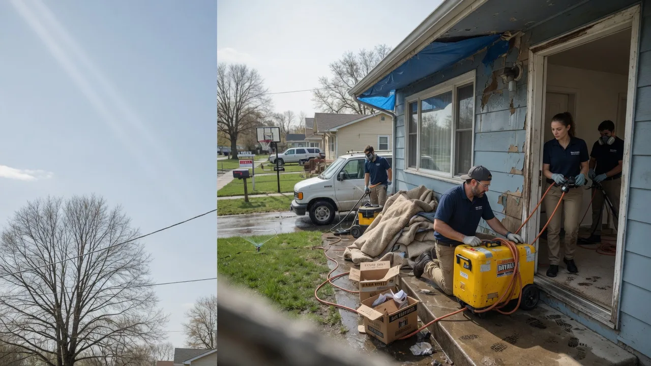 Basement Flood Cleanup in Starbuck, WA near me